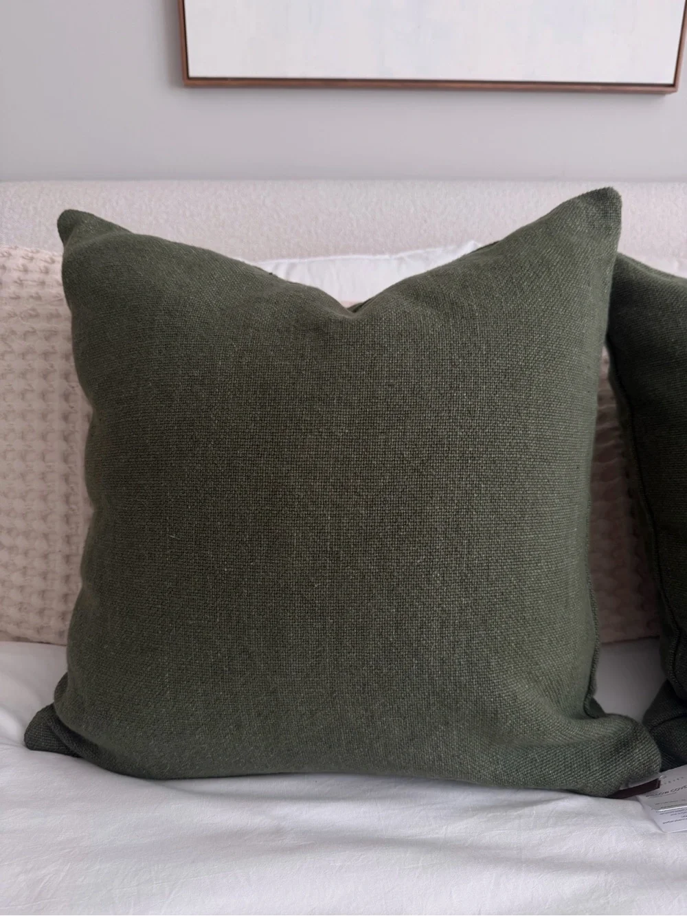 Pottery Barn - Everyday Linen Pillow Cover (Cypress)